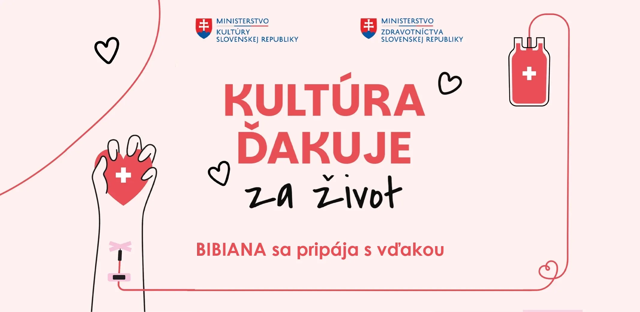 BIBIANA sa pripája k iniciatíve Kultúra ďakuje za život