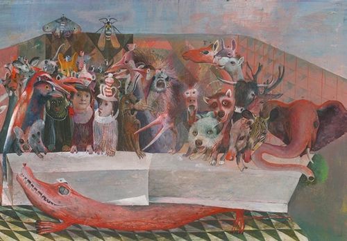 Výstava LABYRINT UMENIA a ZRKADLO DUŠE  VINCENT HLOŽNÍK, ALBÍN BRUNOVSKÝ, DUŠAN KÁLLAY