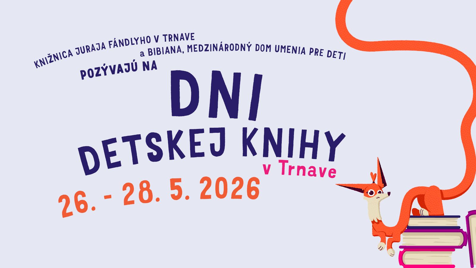 Dni detskej knihy v Trnave 2026